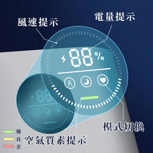 將圖片載入圖庫檢視器 小米有品 A3空氣净化器 - 充電家用桌面負離子- 小型便携除塵器-煙味甲醛